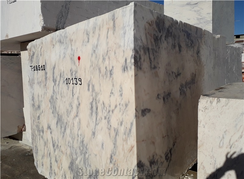 White (Blue) Marble Blocks