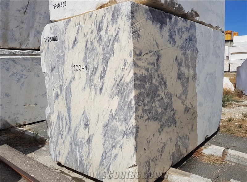 White (Blue) Marble Blocks