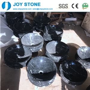 Beautiful Red Wash Basin Marble Stone Factory on Hot