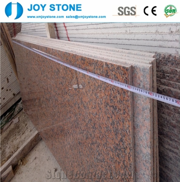 Cheap G562 Granites Maple Red Tiles Slabs Cut to Size Flooring Popular