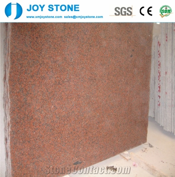 Cheap G562 Maple Red Polish Flame Tiles Slabs Grainte Wholesale Online