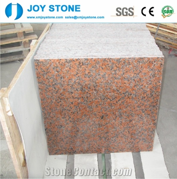 Cheap G562 Maple Red Polish Flame Tiles Slabs Grainte Wholesale Online