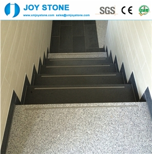 Cheap G654 Granite Honed ,Polished G654 Padang Black Steps Risers