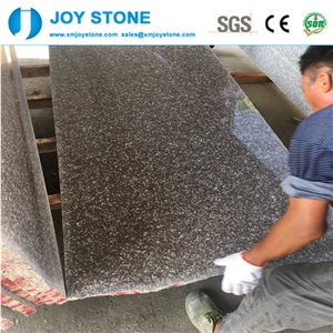 China Building Material Pink G664 Granite Luoyuan Violet Red Slabs