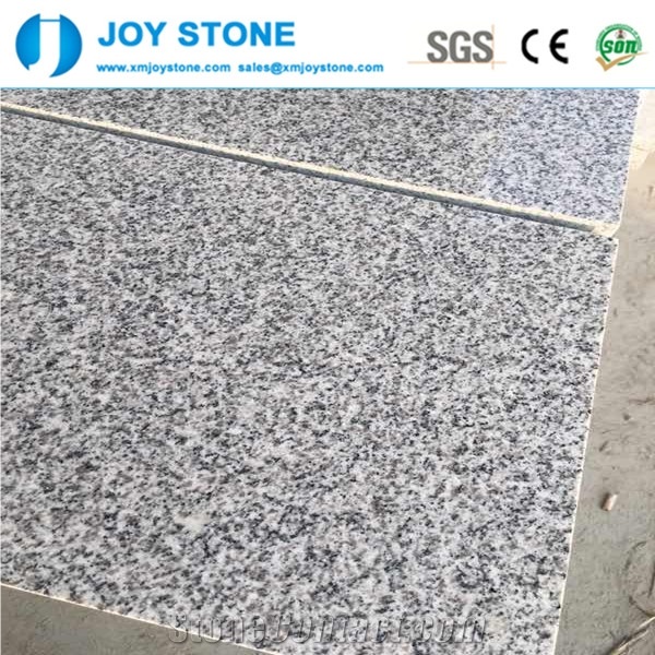 China Light G603 Padang Cristal Hubei Sesame Padang White Granite Tile