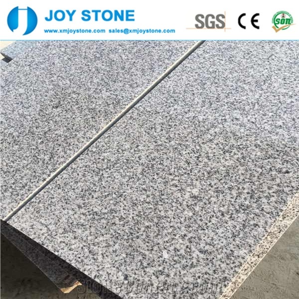 China Light G603 Padang Cristal Hubei Sesame Padang White Granite Tile