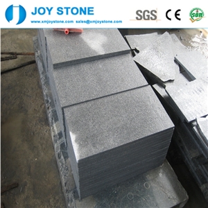 Competitive Price Dark Grey G654 Granite Padang Black Flamed Pavings