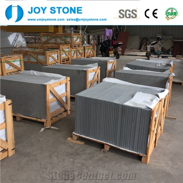 Dark Gray Granite Tile Slab with Cheap Price for G654 for Floor