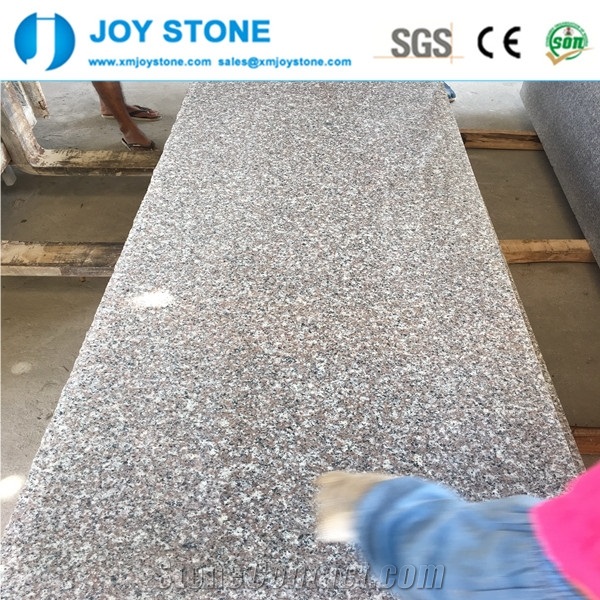 Direct Factory Sell Stock G664 Granite Pink Color Luoyuan Red Slabs