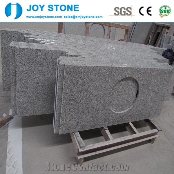 G603 Granite Countertop Hubei Light Gray Polished Kitchen