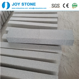 G603 Granite Hubei Sesame White Street Bollards Car Parking Barriers