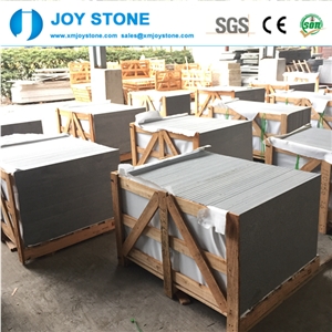 G654 Padang Dark Granite Tiles Polished Flamed Bushhammered