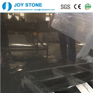 Polished Mongolia Black Basalt Paving Stone Interior Floor Tiles Slabs
