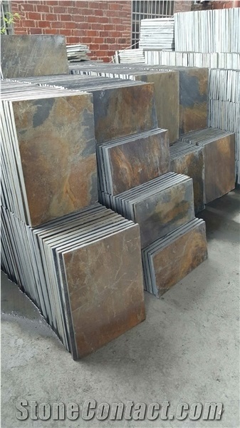 Roofing Slate, Roof Tiles, Xingzi Black Slate Roof Tiles