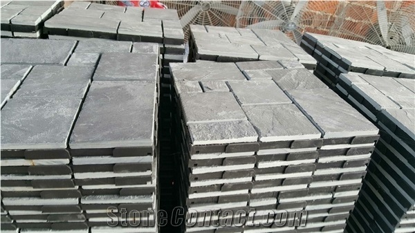 Roofing Slate, Roof Tiles, Xingzi Black Slate Roof Tiles