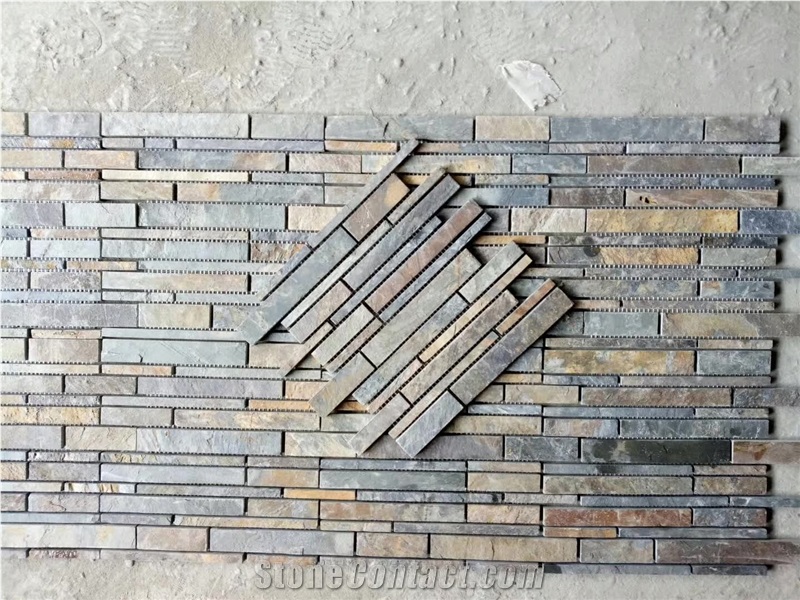 Slate Culture Stone Stacked Stone Veneer