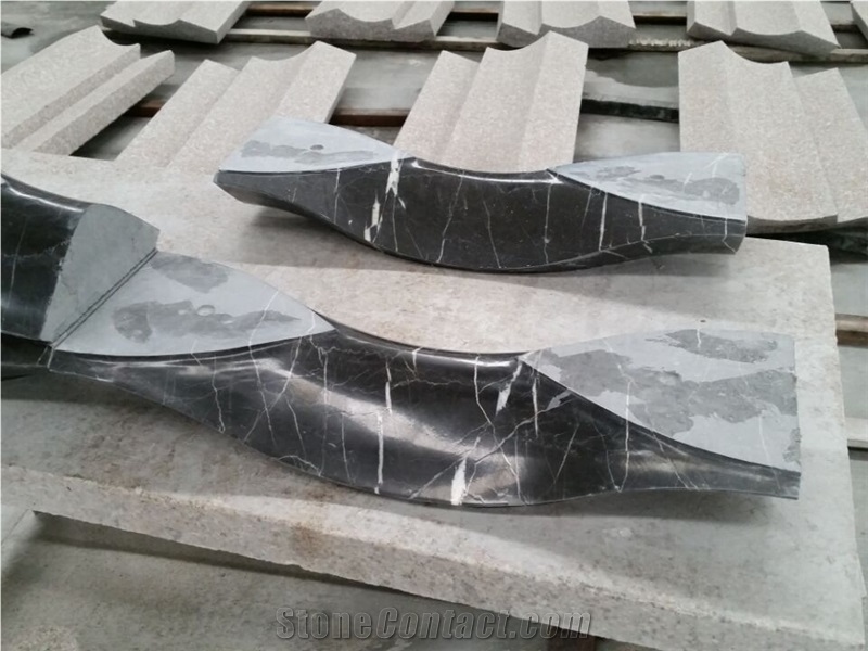 Austin Gray Marble Grigio Tundra Stone Screen for Ceo Office,Kitchen Countertop