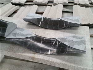 Austin Gray Marble Grigio Tundra Stone Screen for Ceo Office,Kitchen Countertop