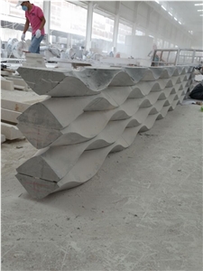 Austin Gray Marble Grigio Tundra Stone Screen for Ceo Office,Kitchen Countertop