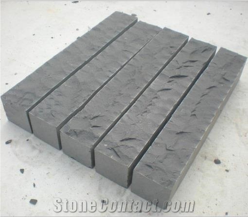 Black Basalt Curbstone Kerbstone for Outdoor Paving