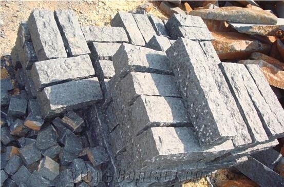 Black Basalt Curbstone Kerbstone for Outdoor Paving