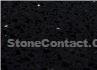 Black Galaxy Quartz Feature Wall Tile Slab