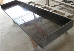 Cafe Imperial Brown Granite Bath Countertop