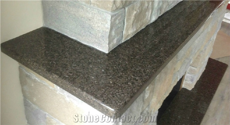Cafe Imperial Brown Granite Bath Countertop