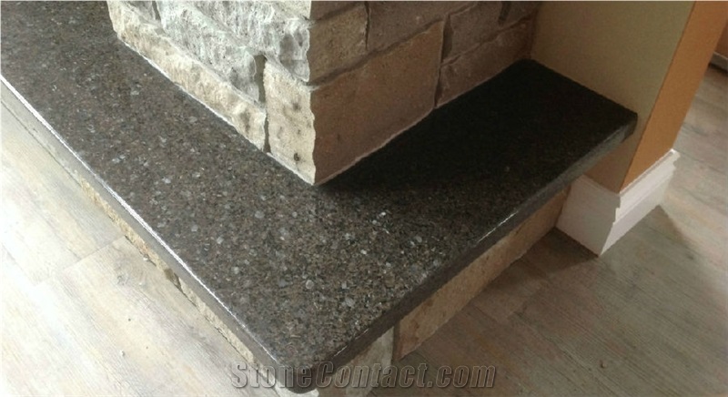 Cafe Imperial Brown Granite Bath Countertop