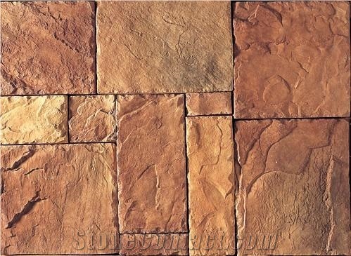 China Faux Stone Building Material Sandy Slate