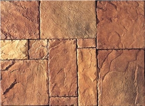 China Faux Stone Building Material Sandy Slate