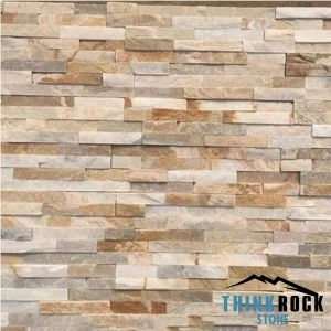 Chinese Beige Culture Stone Wall Slates