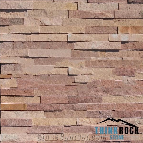Concrete Brown Pink Faux Stone