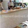 Faux Stone Siding Panel White Colour Bricks Veneer
