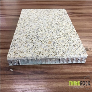 G682 Yellow Granite Aluminum Honeycomb Panel for Wall