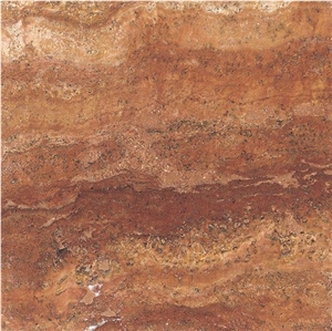 Iran Azarshahr Red Travertine Slabs & Tiles