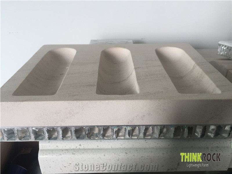 Limestone Honeycomb Panel for Exterior Wall / Sculpture
