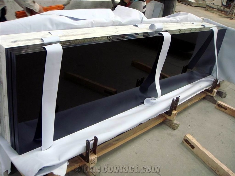 Mongolian Black Granite Kitchen Countertops