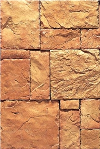 Multicolor Castle Stone Panel, Stacked Stone Cladding