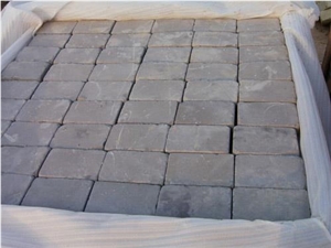 Natural Raj Green Sandstone Paving Slab&Cobblestone Driveway