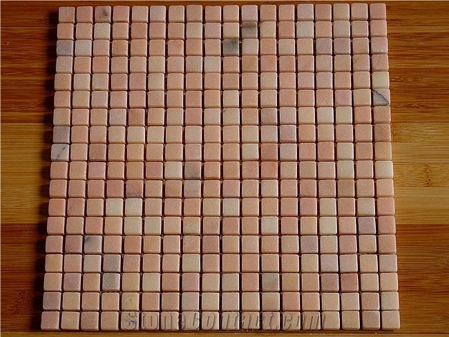 Pink/Red Marble Mosaic in Various Designs