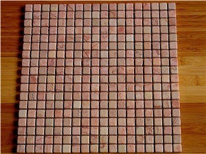 Pink/Red Marble Mosaic in Various Designs