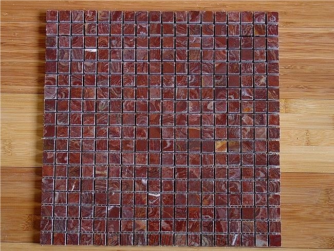 Pink/Red Marble Mosaic in Various Designs