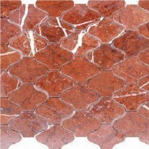 Pink/Red Marble Mosaic in Various Designs