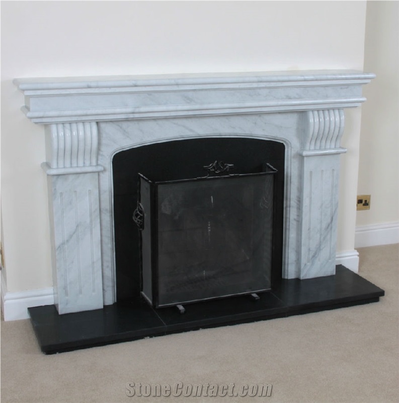 Polar White Marble Venus White Amazon White 20mm Fireplace