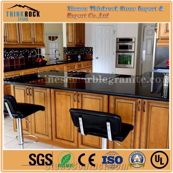 Pure Black Granite Countertops