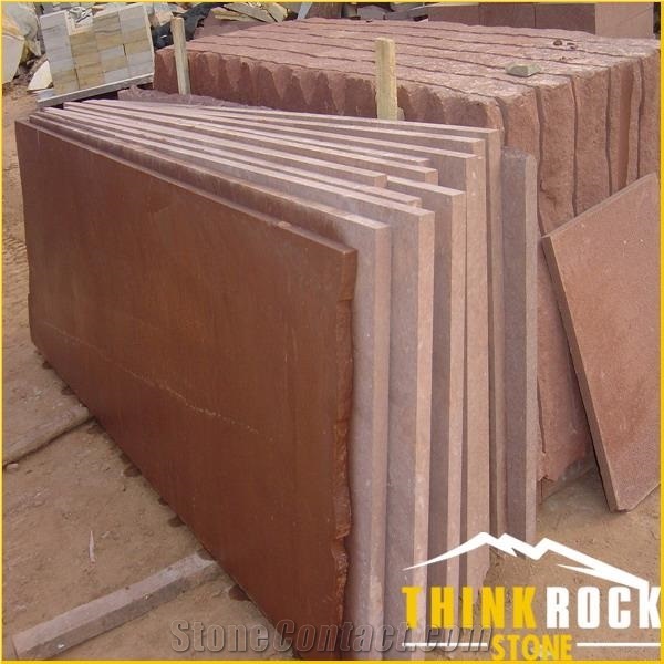 Red Sandstone Mushroom Artificial Stone for Wall Claddingtile