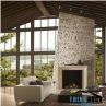 Stacking Stone Veneer Panels Can Used as Fireplace Stone