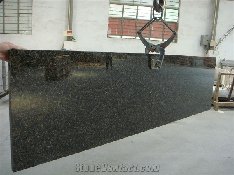 Verde Butterfly Verde Ubatuba Granite Countertop