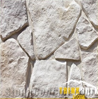 White Irregular Cultured Artificial Stone for Landscape Decoration